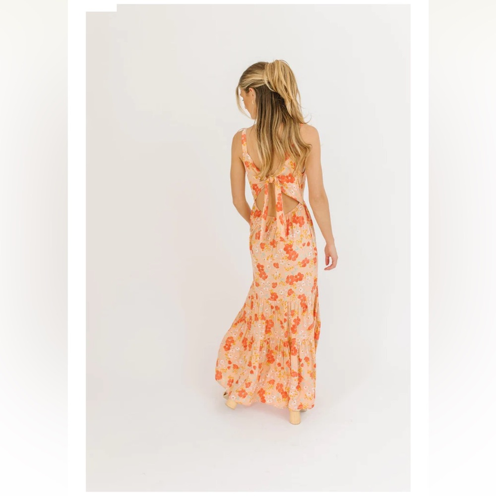 Zoco Strawberry Fields maxi dress